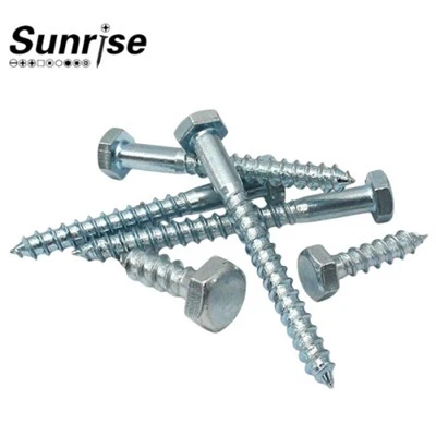 Din571 hex kop houten schroef