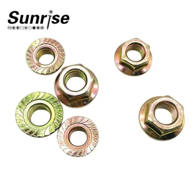 DIN6923 Gekropte flensmoer
