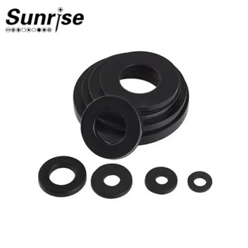 Platte zwarte oxide platte sluitring
