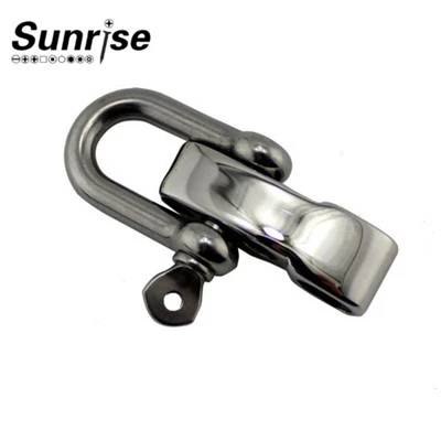 Roestvrijstalen grote vier-holes afstel buckle drie-holes adjuster